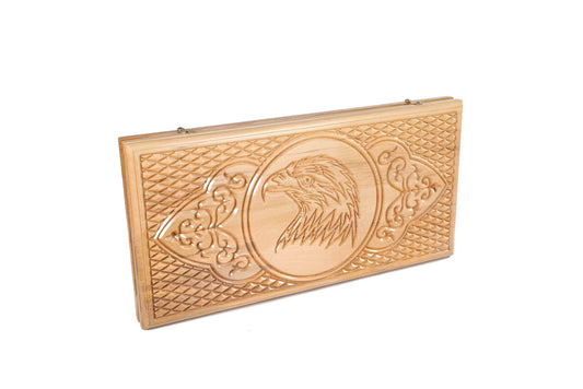Plateau de Backgammon <br>Aigle Doré