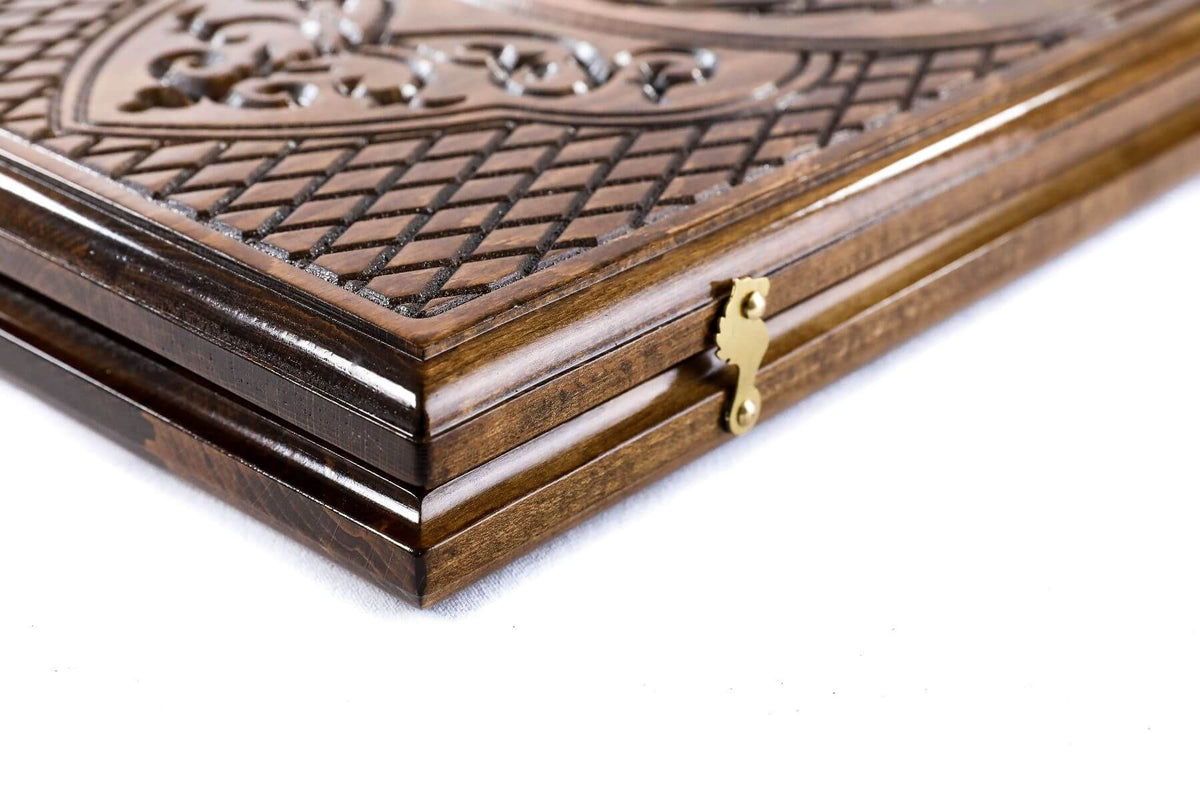 Plateau de Backgammon Aigle Serrure