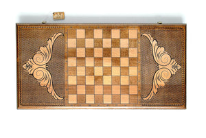Plateau de Backgammon Arabesque Pions Adverses