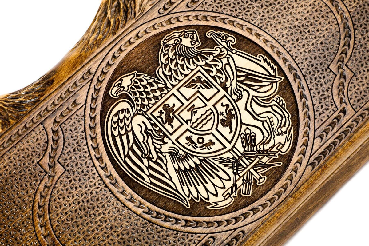 Plateau de Backgammon Arménien en Bois