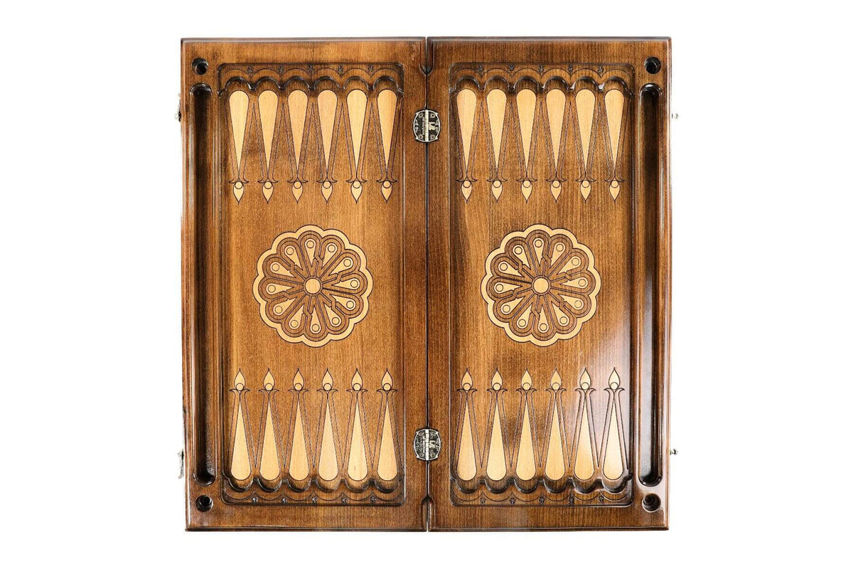 Plateau de Backgammon Armoiries Russie Aigle