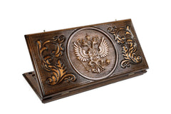Plateau de Backgammon <br>Armoiries de la Russie