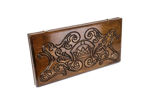Plateau Backgammon Art Rococo Fermé