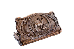 Plateau de Backgammon <br>Cerf de Luxe