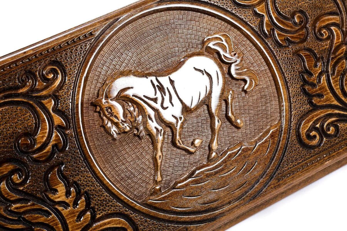 Plateau de Backgammon <br>Cheval
