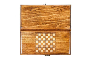 Plateau de Backgammon Classique Damier
