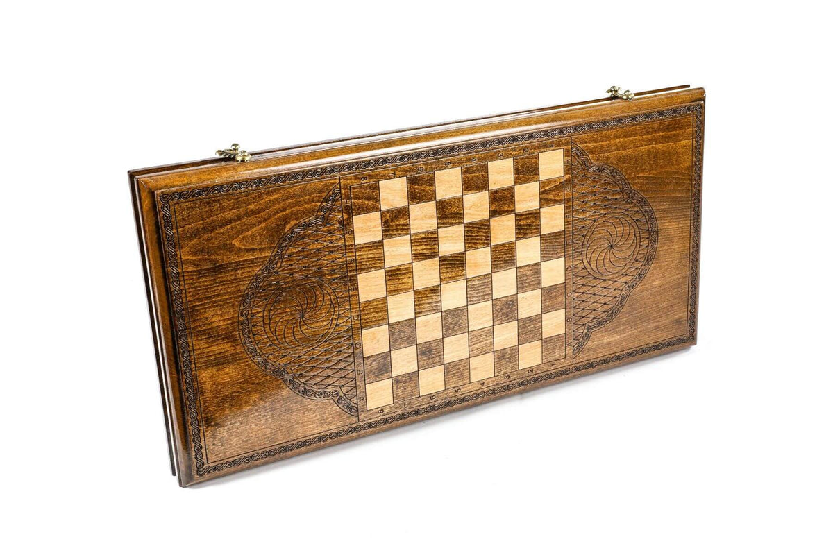 Plateau de Backgammon Décoratif Pliable