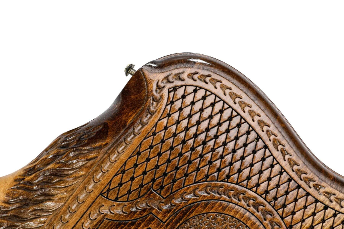 Plateau de Backgammon Église en Bois