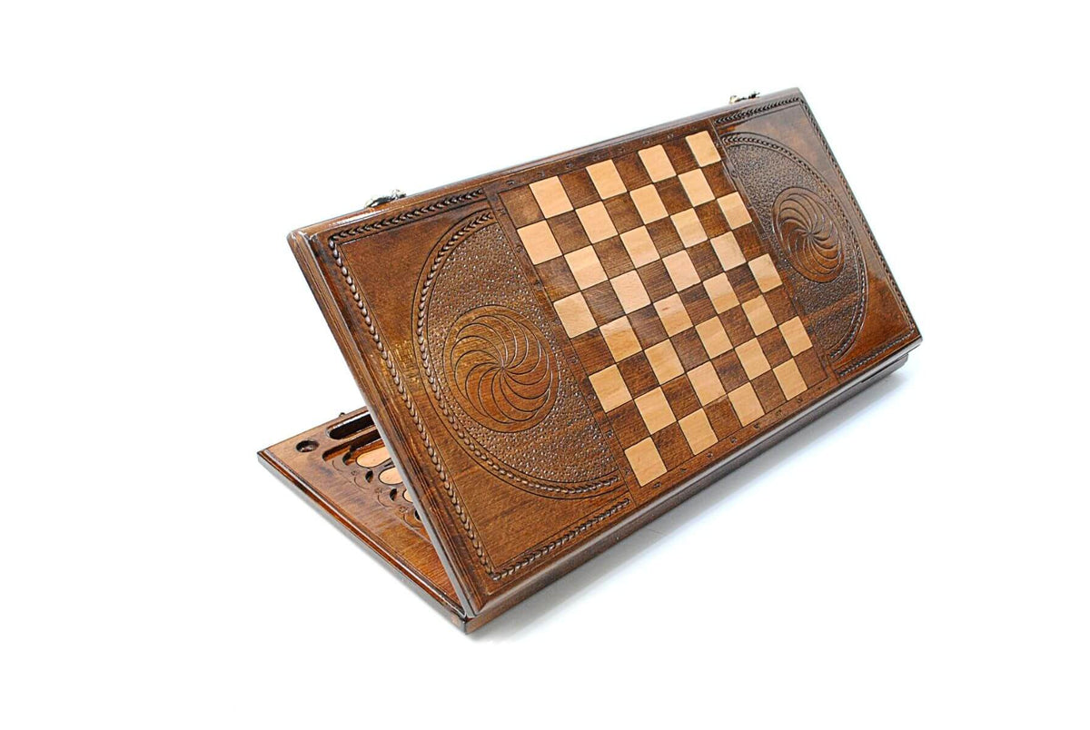 Plateau de Backgammon Etalon Damier