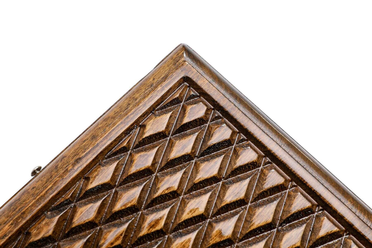 Plateau de Backgammon avec Lion Coin