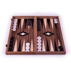 Plateau de Backgammon <br>en Noyer Américain