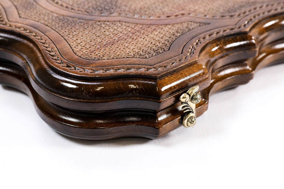 Plateau de Backgammon Octagramme Serrure