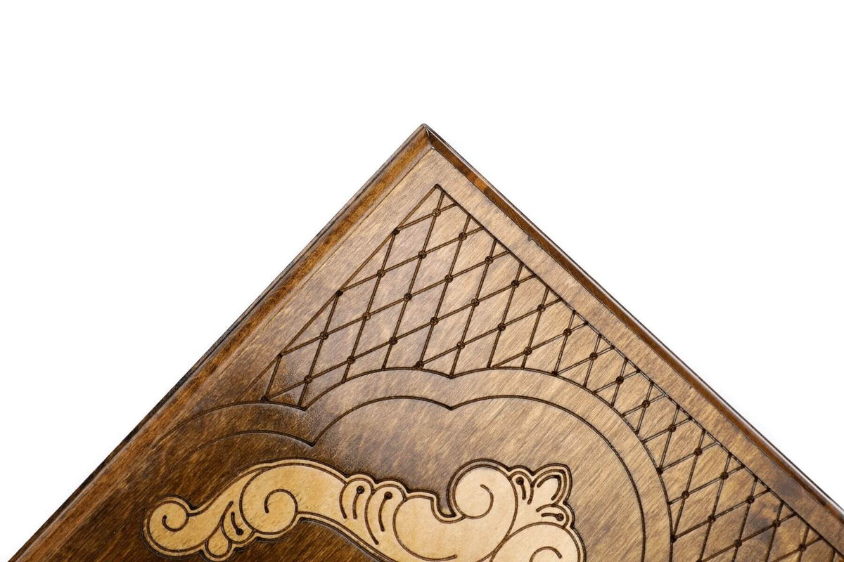 Plateau de Backgammon Oriental Coin