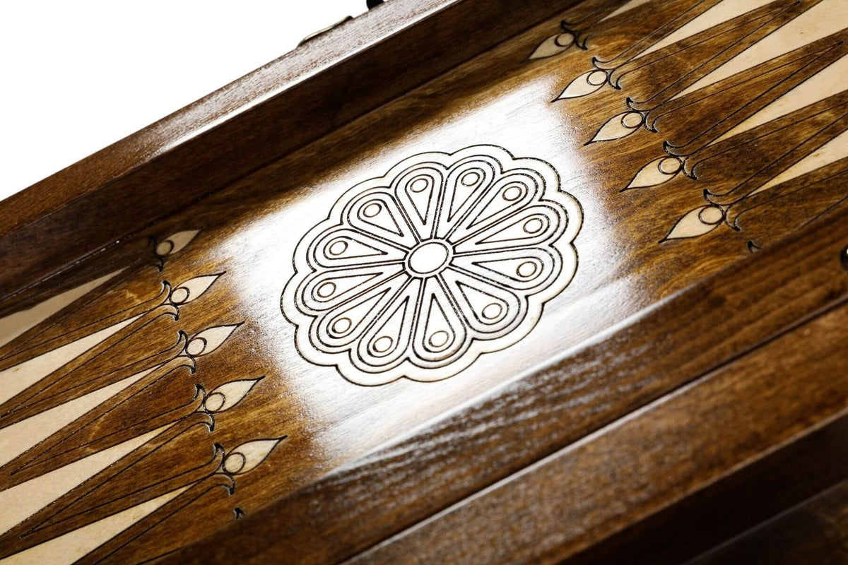 Plateau de Backgammon Oriental Motifs Arméniens