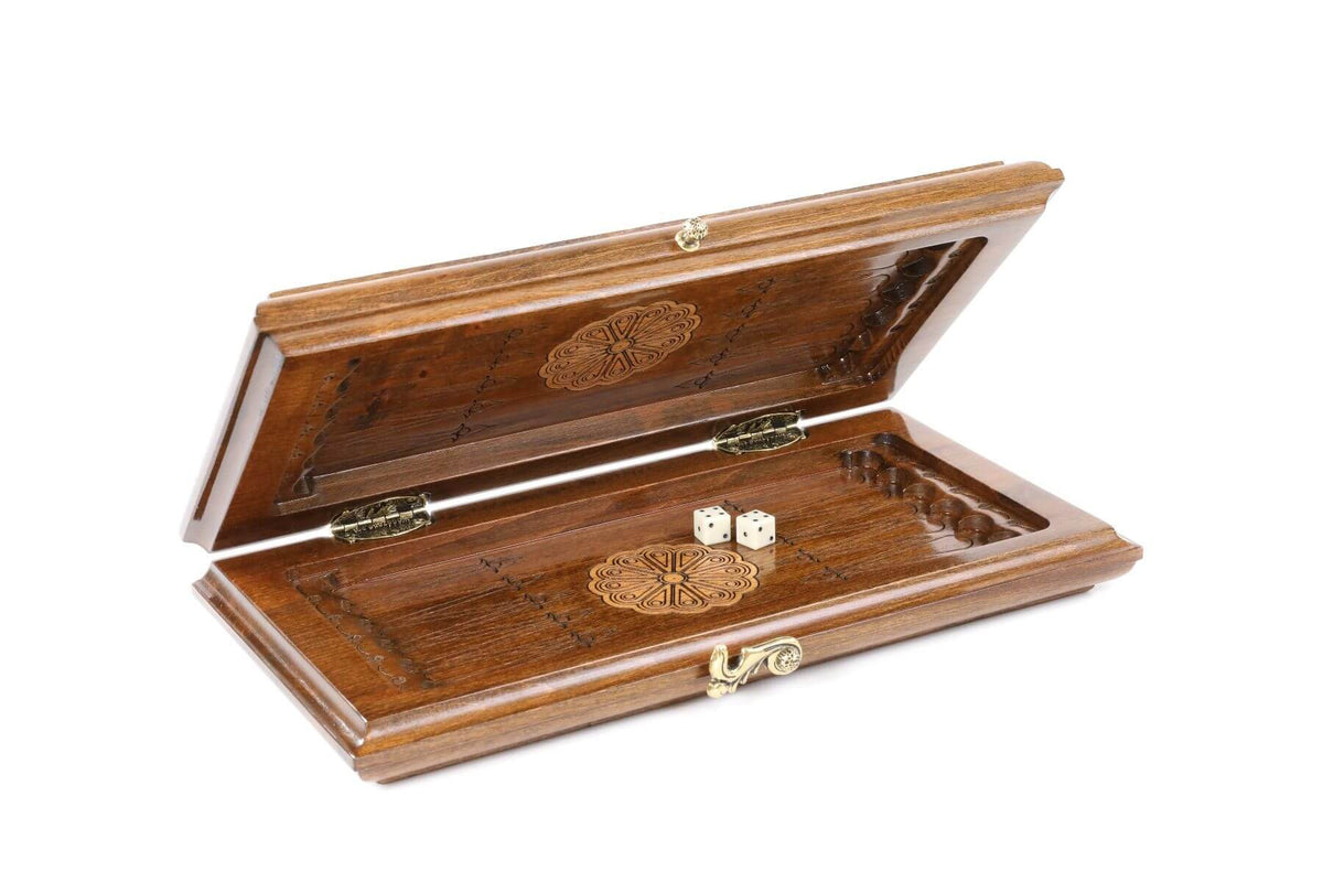 Plateau de Backgammon Orné Pliable