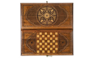 Plateau de Backgammon Orné Table