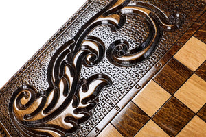 Plateau de Backgammon Rapace Motifs