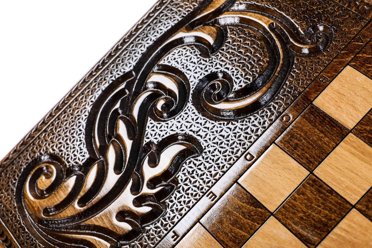 Plateau de Backgammon Rapace Motifs