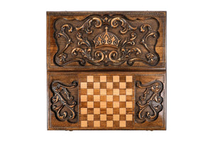 Plateau de Backgammon Rococo Table