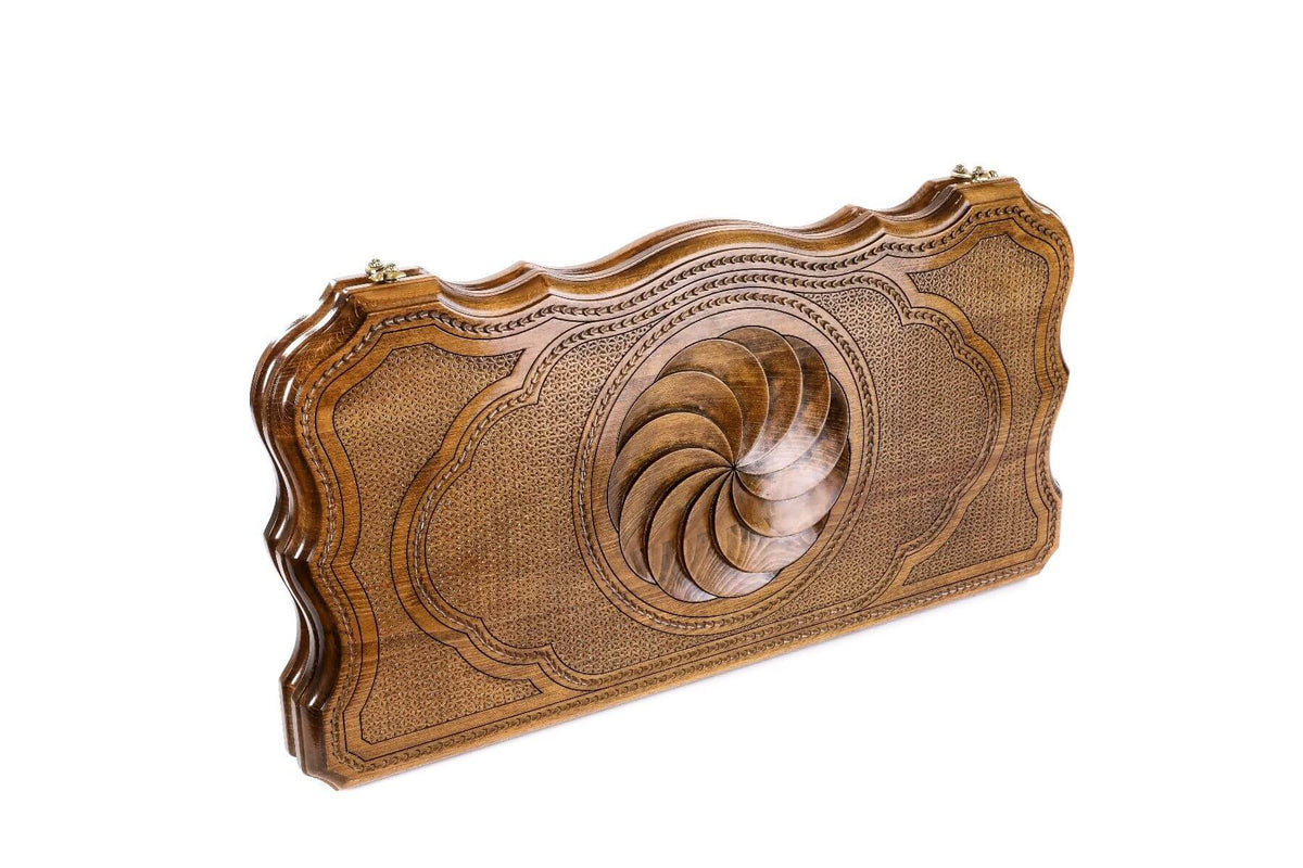 Plateau de Backgammon Roue de l'Eternité Fermé