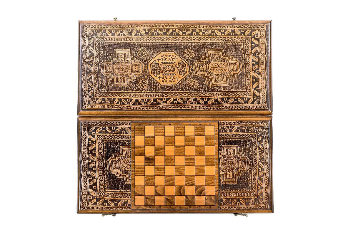 Plateau de Backgammon Tapis Arménie