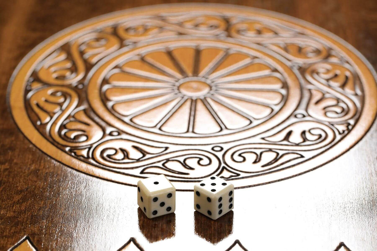 Plateau de Backgammon Tatev Dés