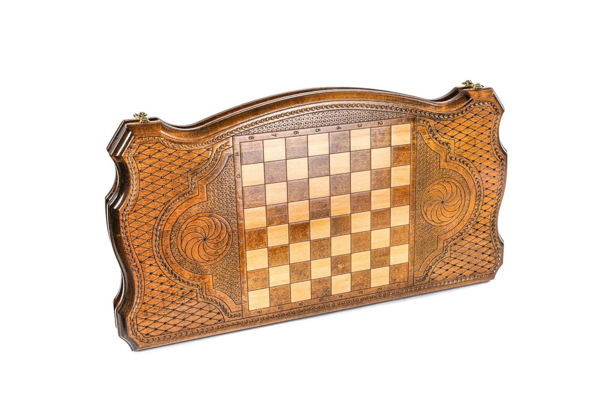 Plateau de Backgammon Vardan Mamikonyan Motifs Arméniens