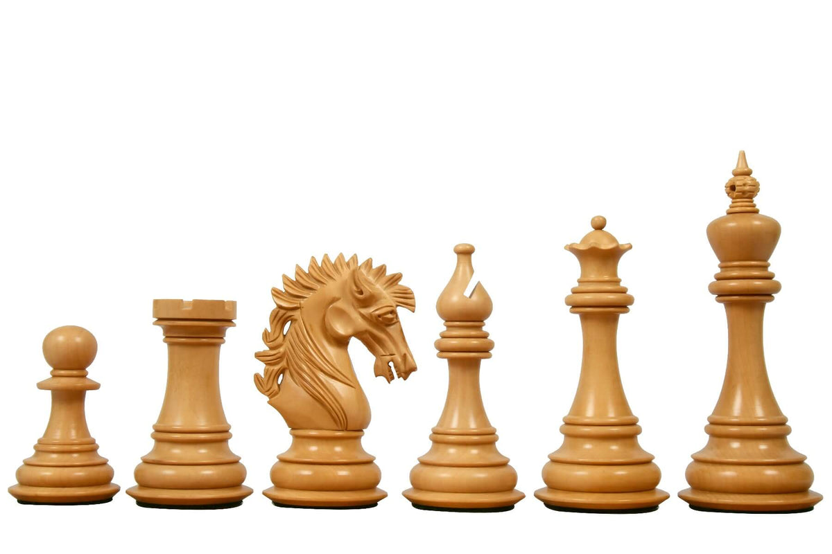 Coffret D'Échecs De Luxe En Bois Massif - Pliant - Pièces Sculptées Coffret D'Échecs De Luxe En Bois Massif - Pliant - Pièces Sculptées