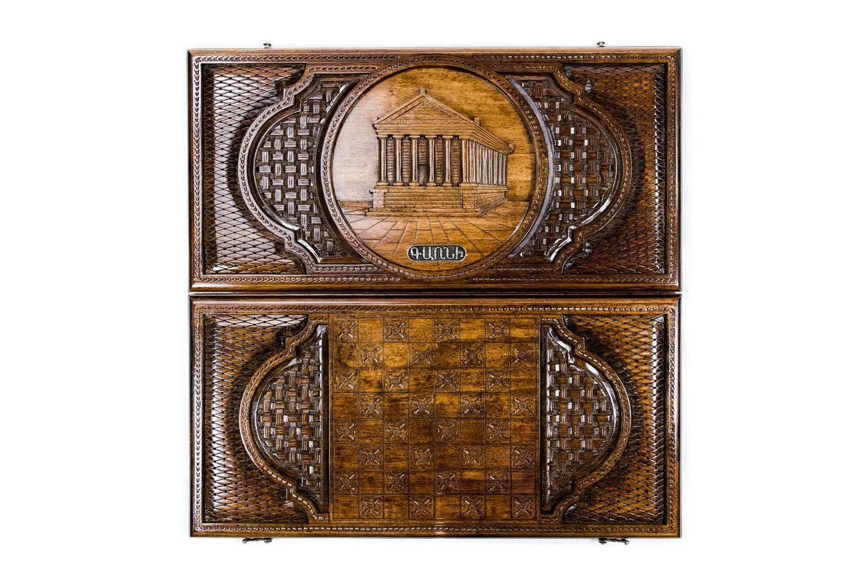 Plateau Jeu de Backgammon Damier