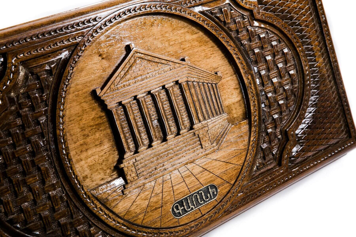 Plateau Jeu de Backgammon Pions Blancs