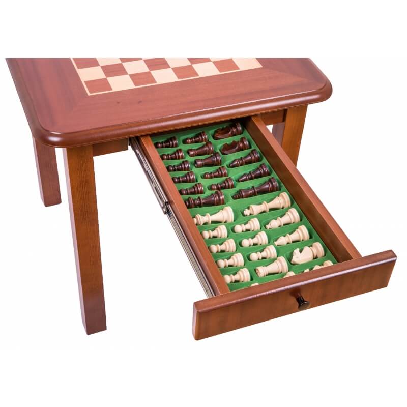 Table d'Échecs Contemporaine Roi