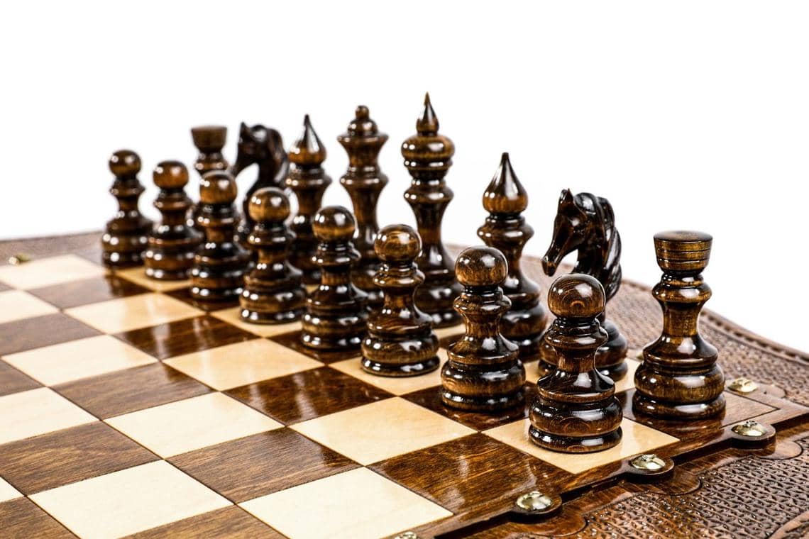 Table d'Echecs Ancienne Roi