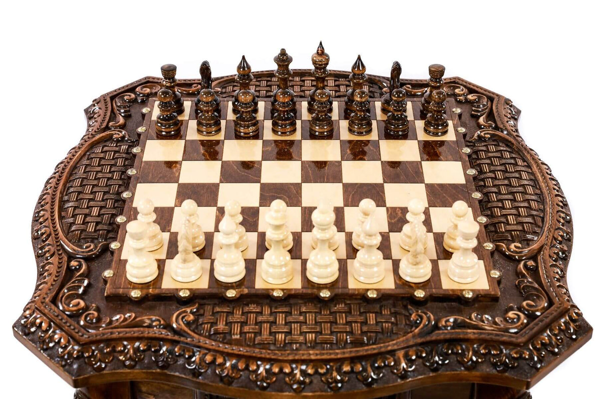 Table Echiquier Roi