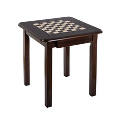 Table pour échecs <br>en bois de Wengé